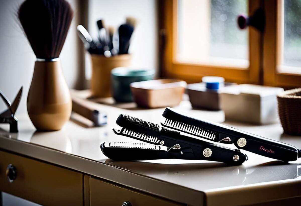 Fer à lisser ou brosse chauffante : quel outil choisir ?