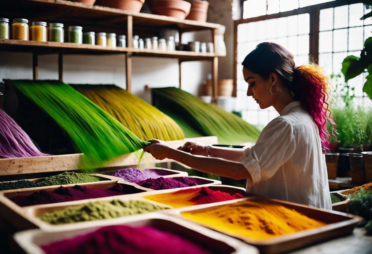 Coloration végétale : les bases à comprendre