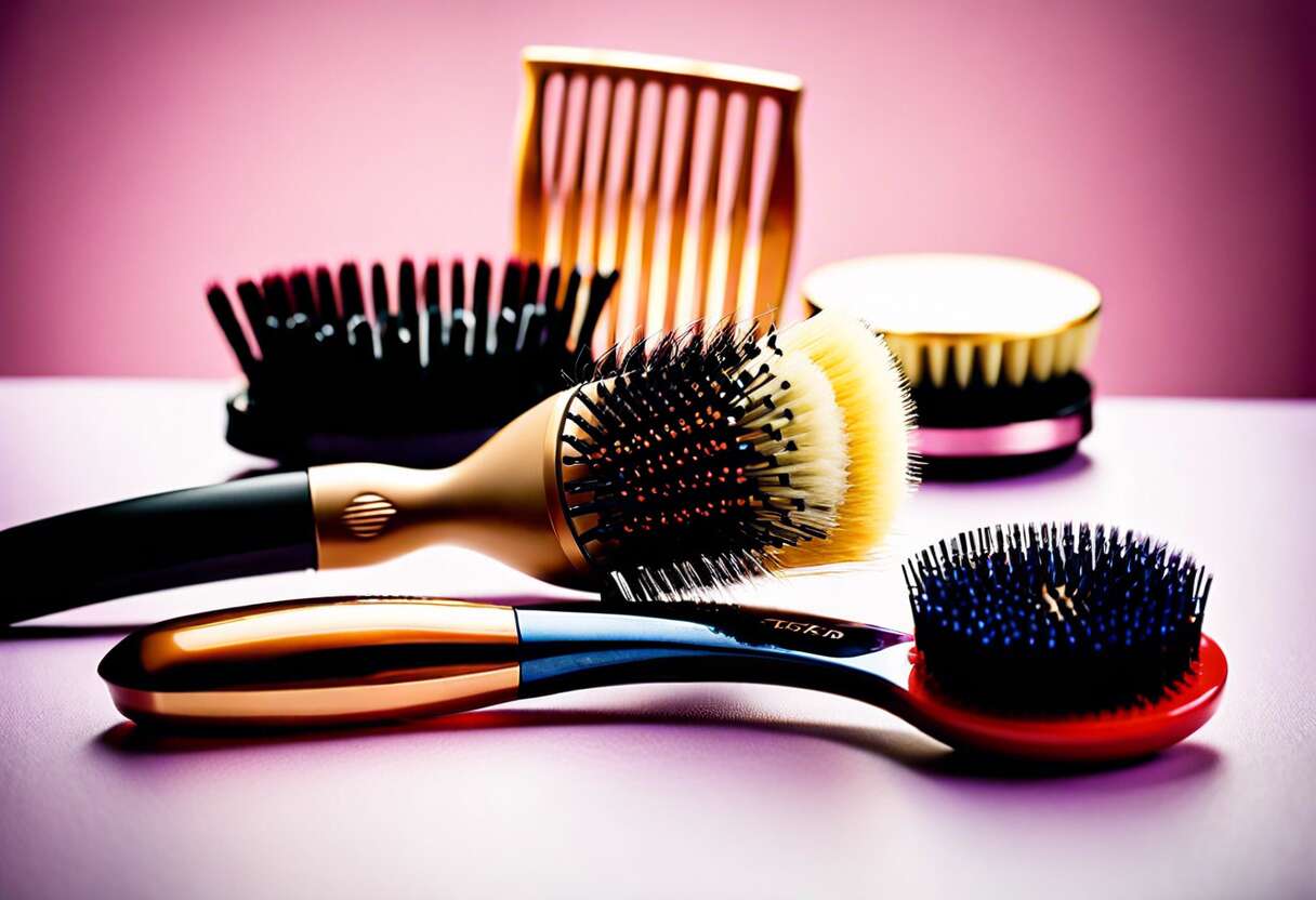 Choisir la brosse adaptée : matière et type de picots