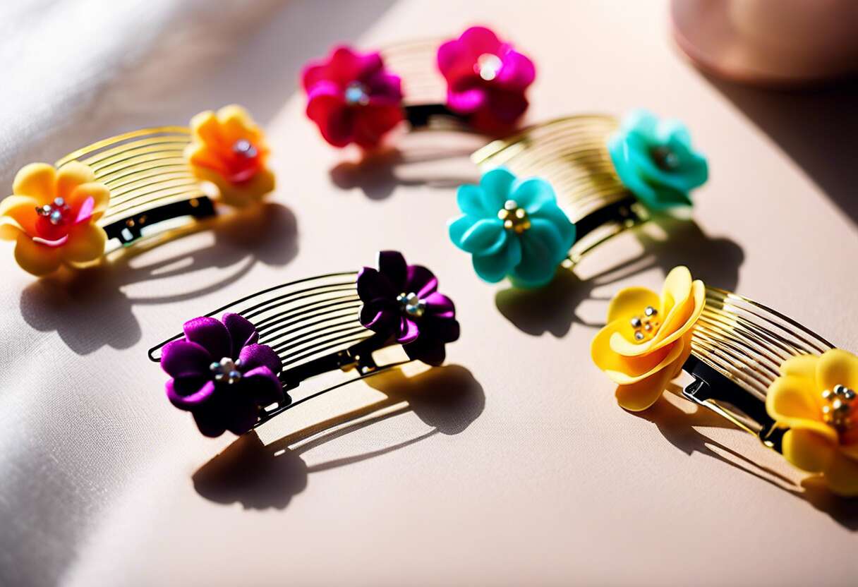 Un style maîtrisé avec les barrettes : la tendance du moment