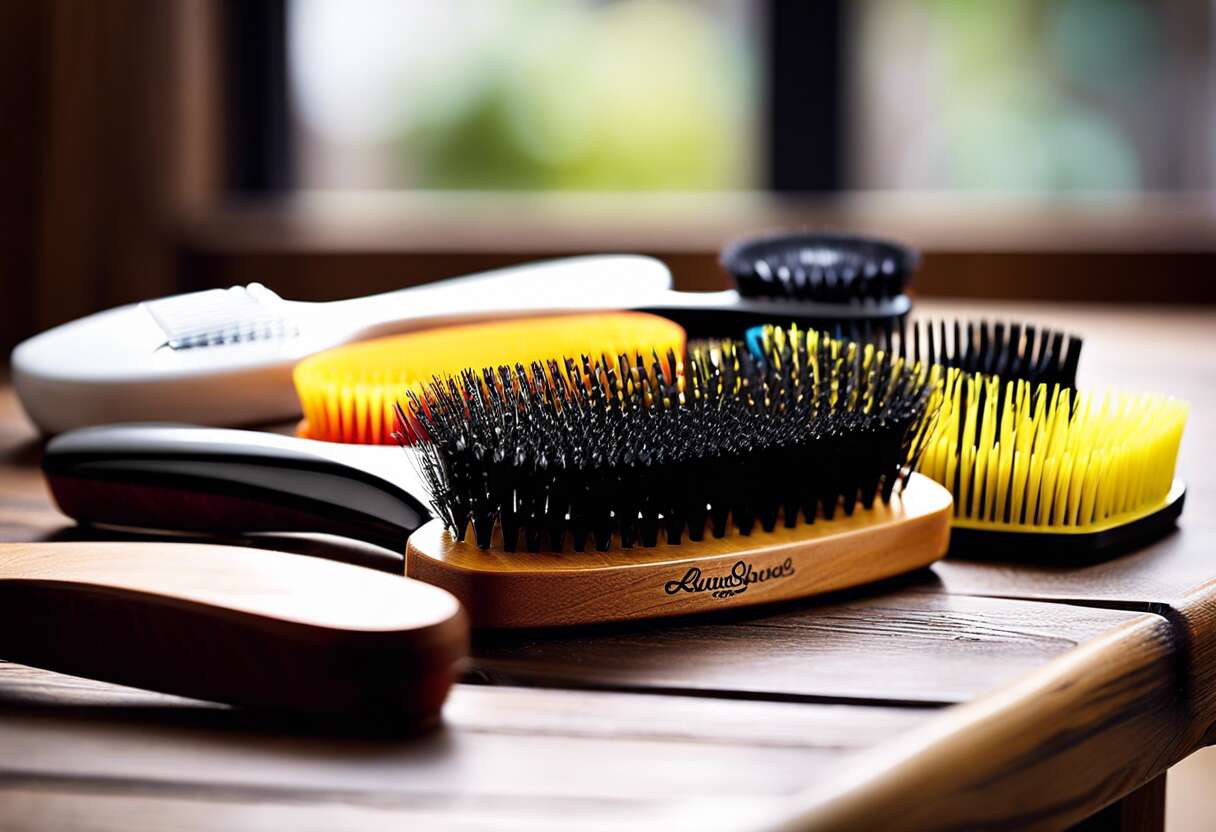 Des cheveux sans nœuds : choisir la brosse adaptée