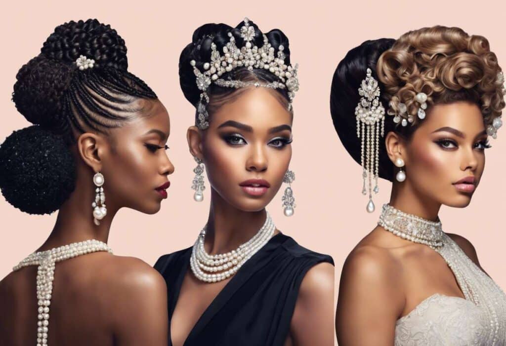 Perles et cristaux pour cheveux : choisir selon son type de coiffure