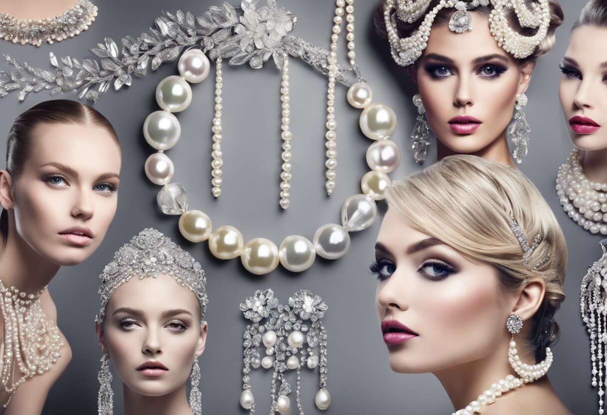 Accessoires de cheveux : l'embellissement par les perles et cristaux