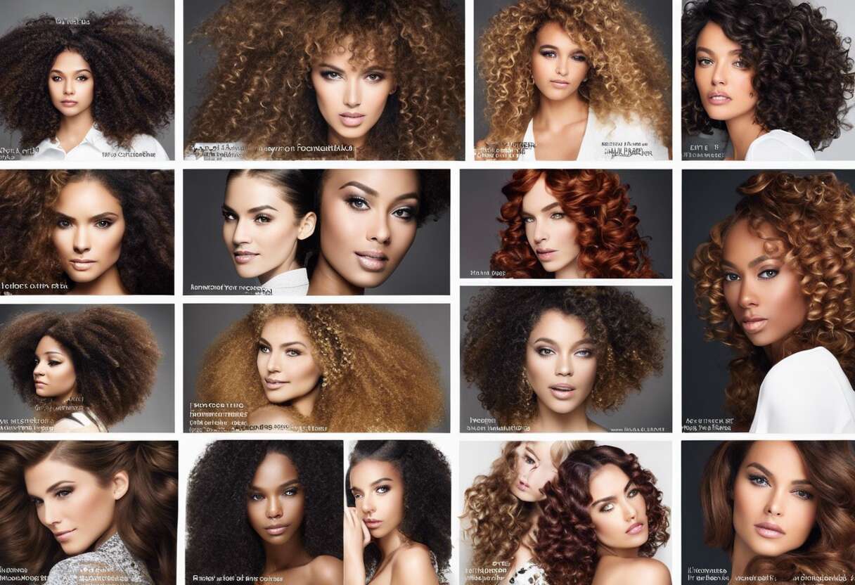 Comprendre les boucles des cheveux crépus