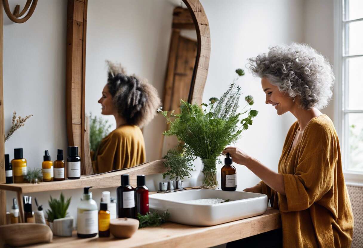 Techniques douces de coloration naturelle à la maison