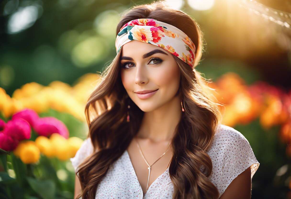 Associer couleurs et motifs du headband avec sa tenue estivale