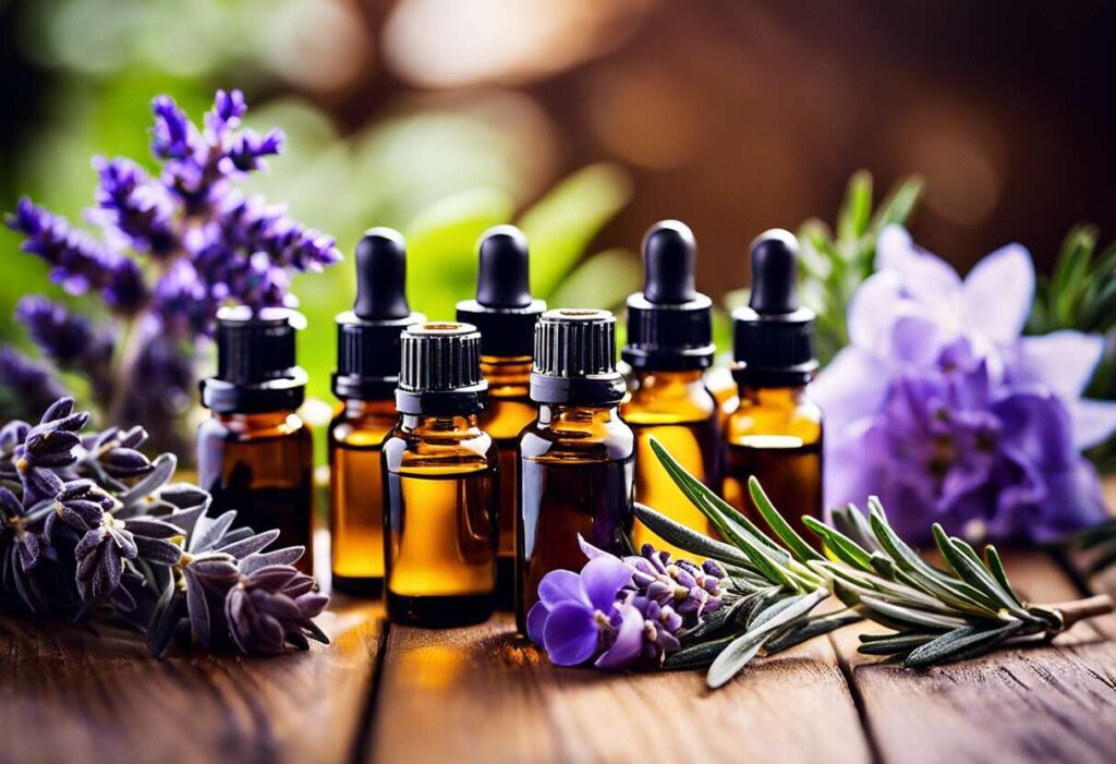 Huiles essentielles : alliées des cheveux secs et abîmés