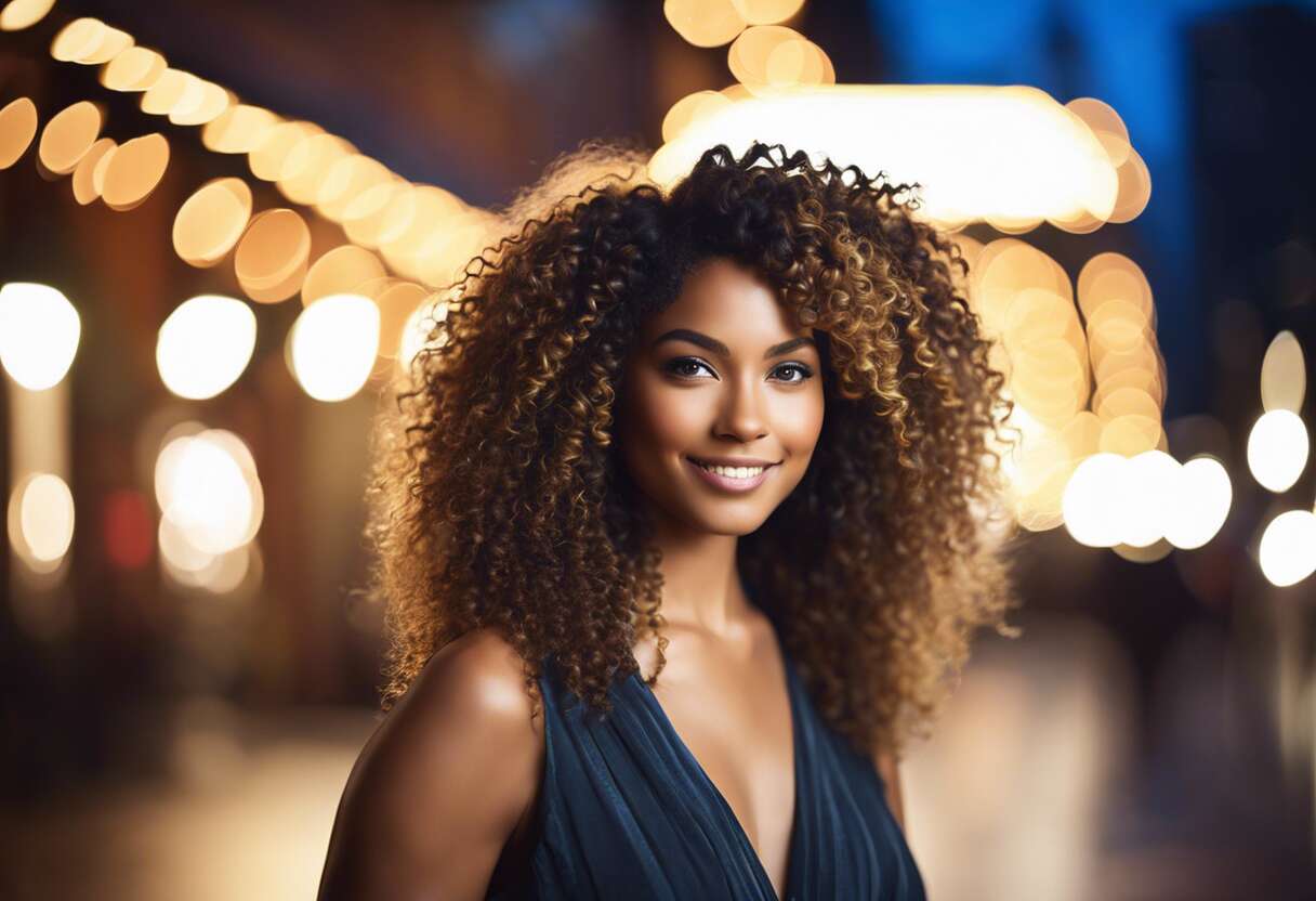 Hydratation intensive : le secret des boucles resplendissantes