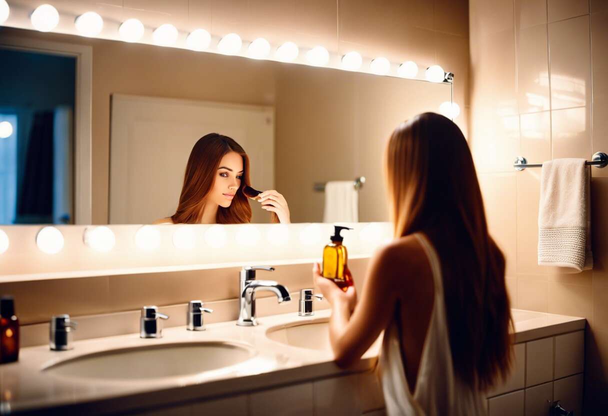 L'huile d'argan : élixir pour des cheveux lisses et sains