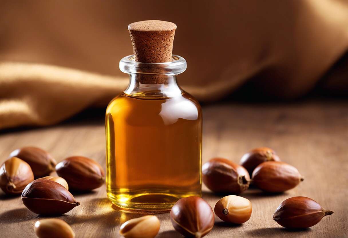Propriétés nourrissantes de l'huile d'argan dans le lissage