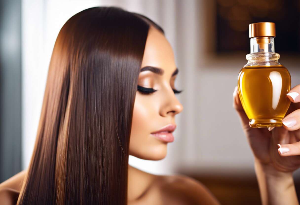 Techniques d'application : intégrer l'huile d'argan à votre routine de lissage
