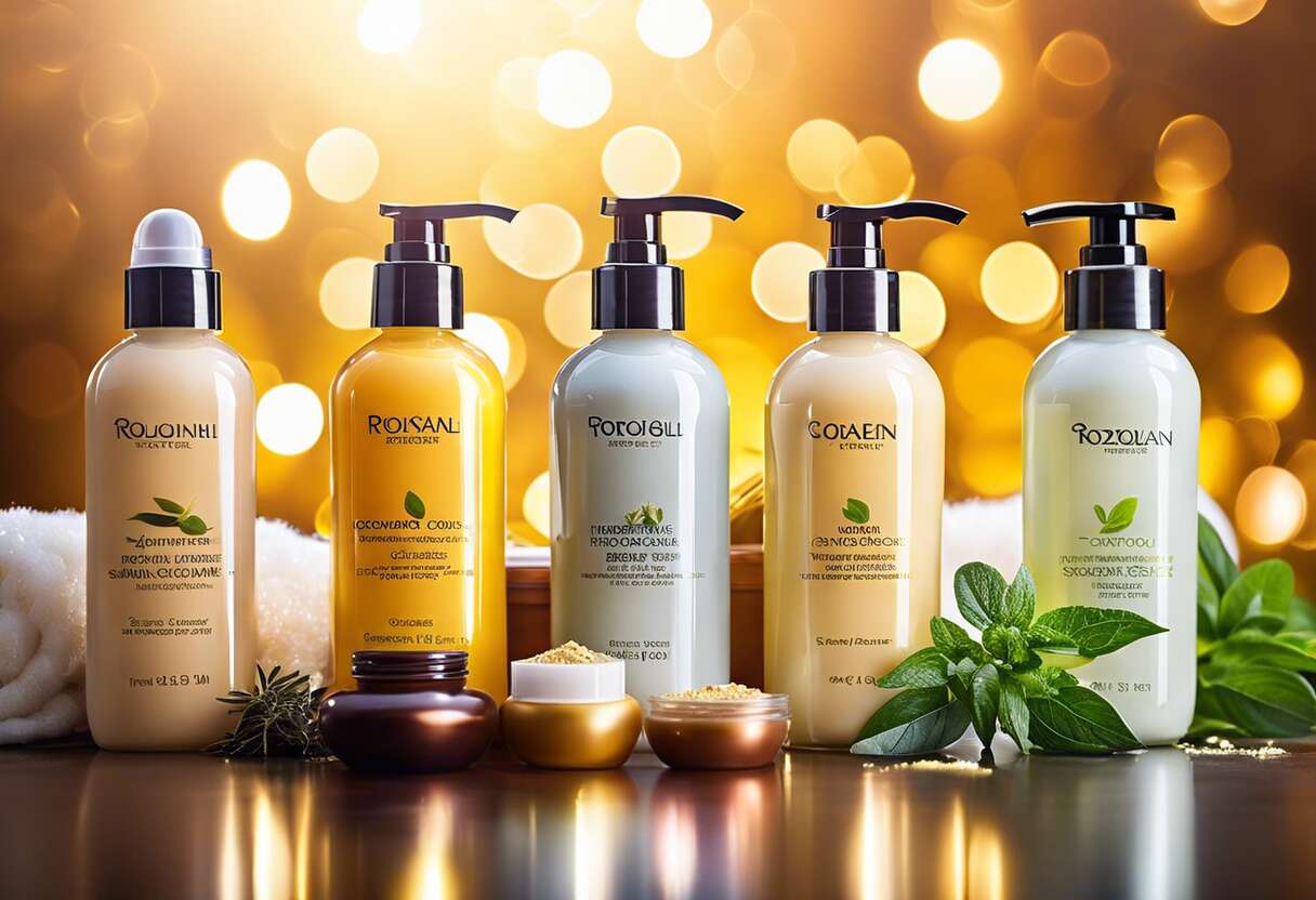 Ingrédients clés des après-shampooings brillance