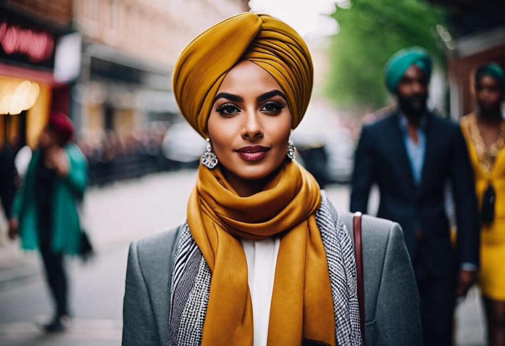 Turbans et foulards : secrets d'un porté chic au quotidien