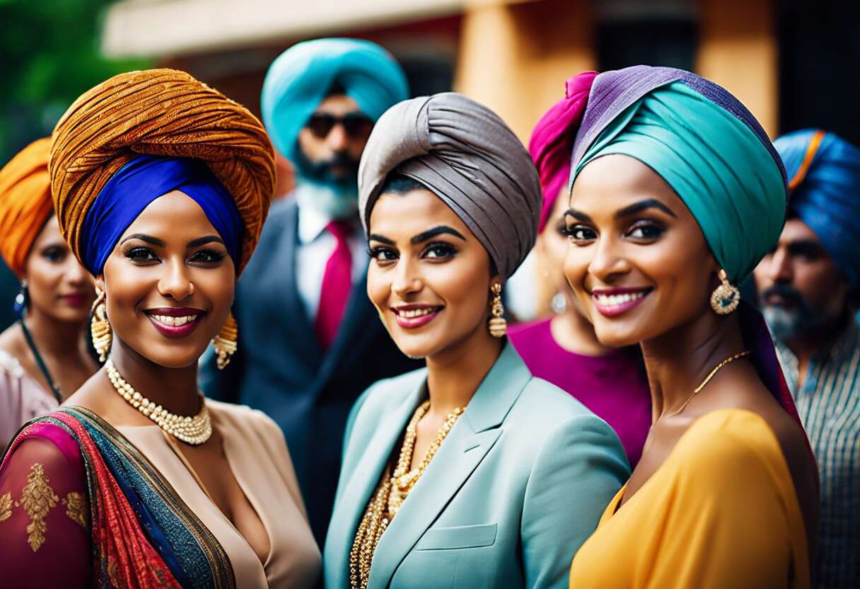 Choix du tissu pour un turban élégant