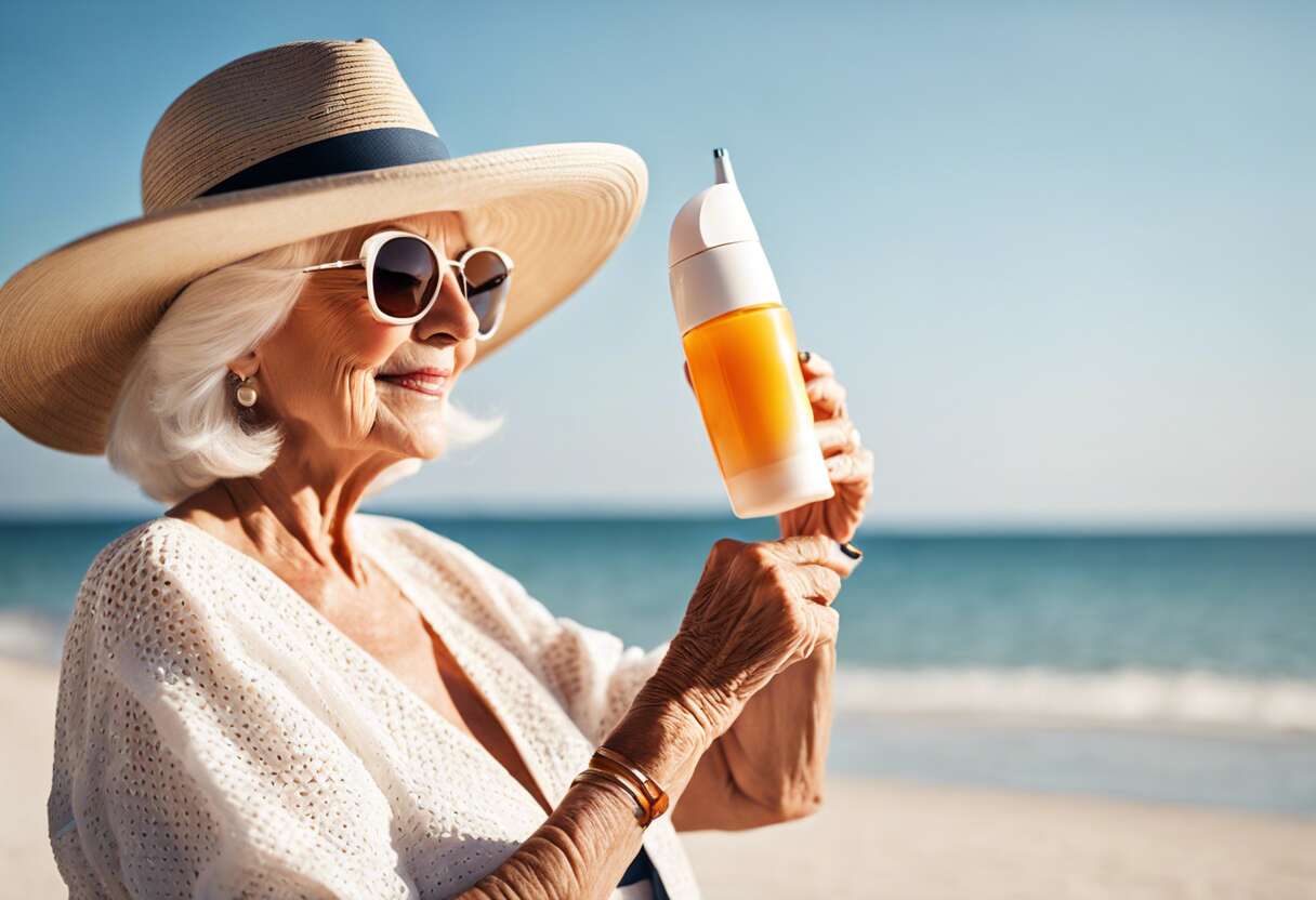 Protection solaire pour cheveux blancs : choisir les bons produits
