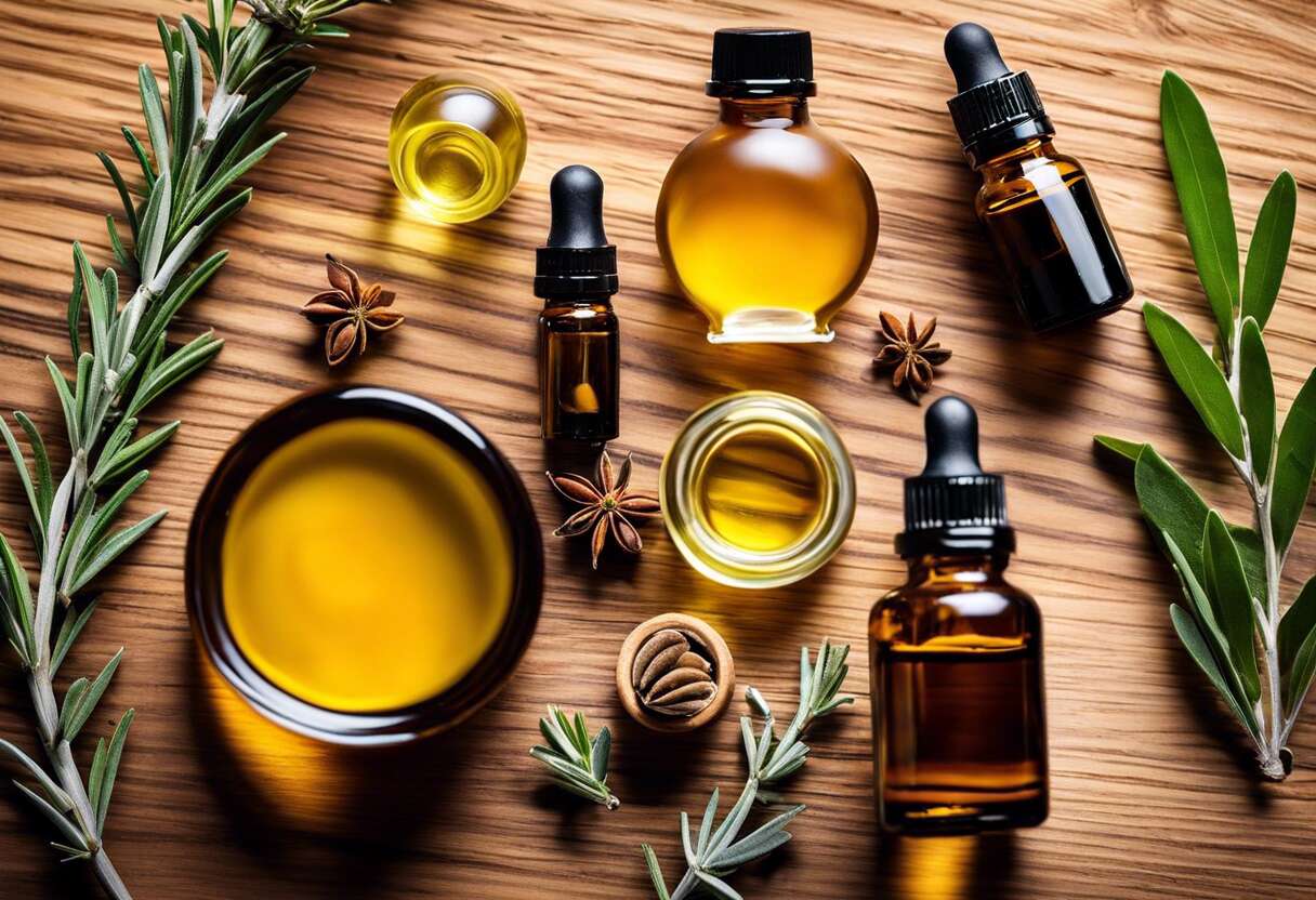 Huiles essentielles : alliées précieuses pour fortifier les cheveux blancs