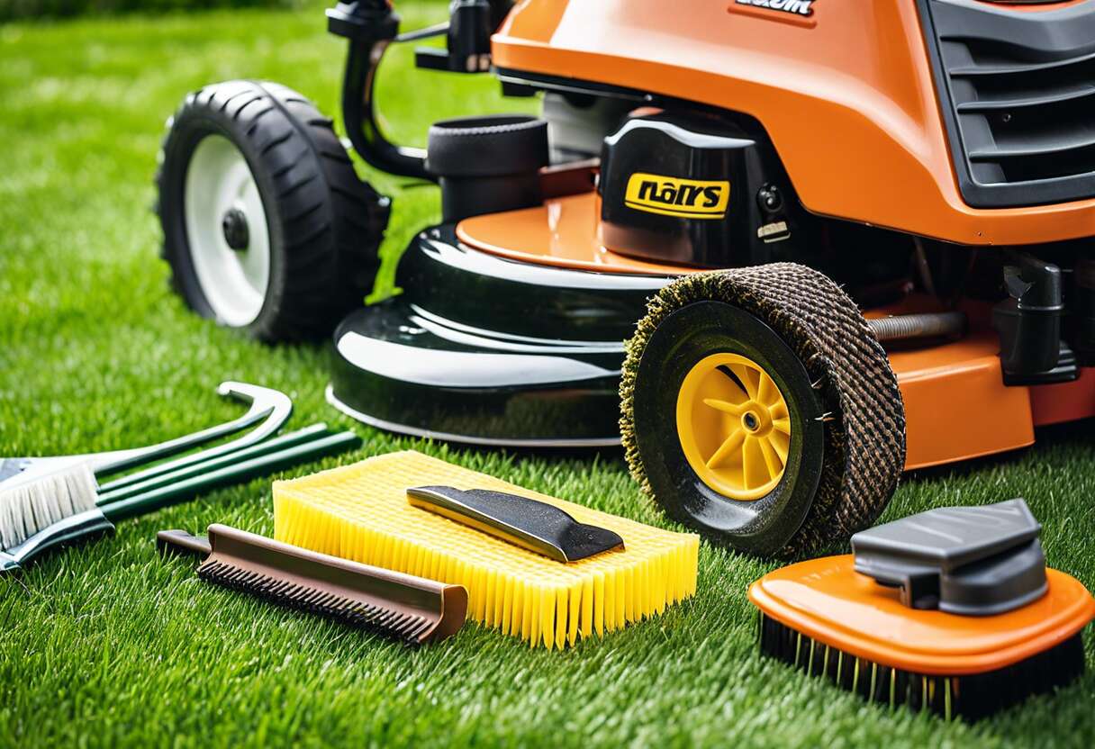 Accessoires de tondeuse indispensables pour une coupe au top