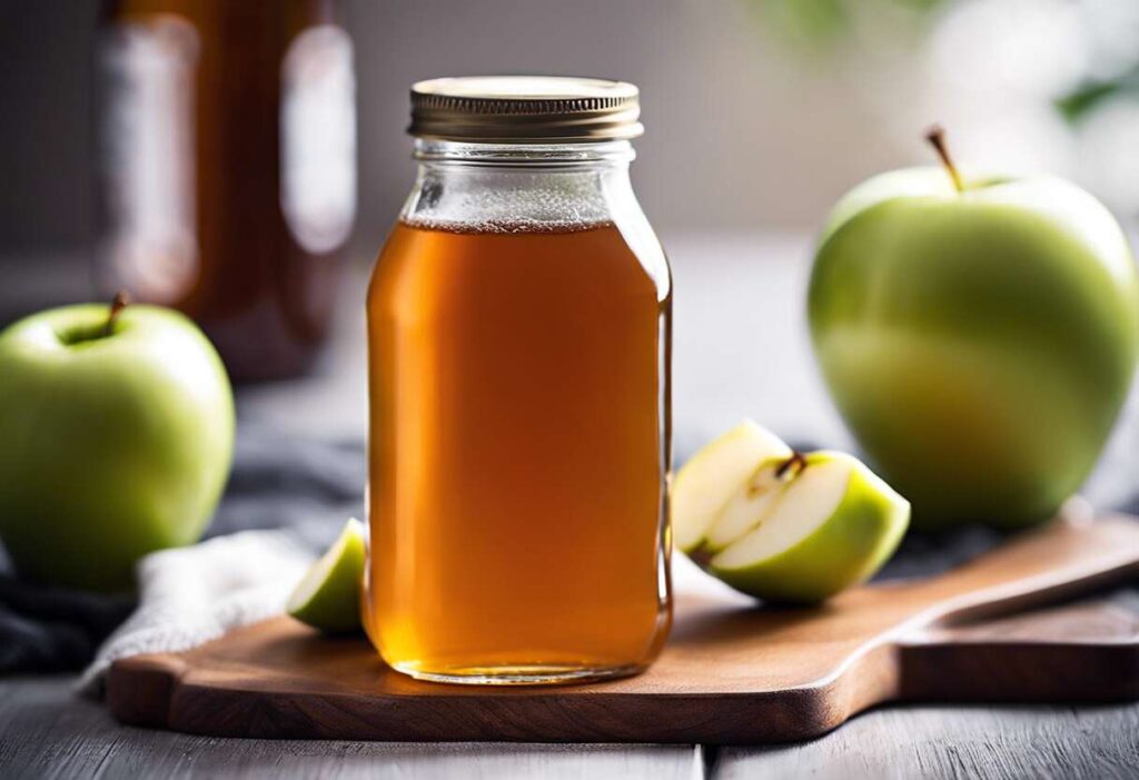 Vinaigre de cidre : secret brillance pour vos cheveux touffus ?