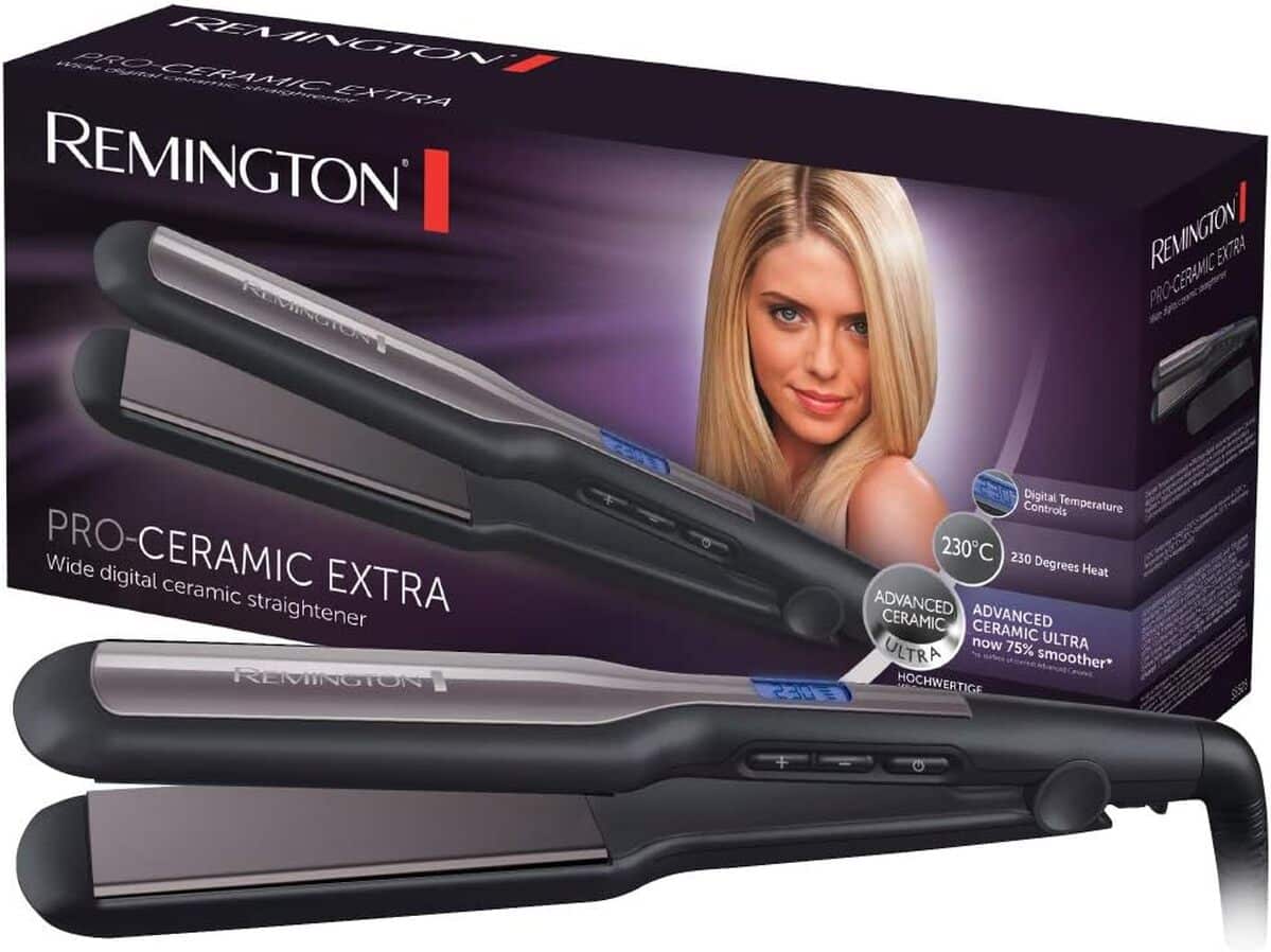 Test Lisseur Remington Pro-Ceramic Extra: idéal pour Cheveux Épais