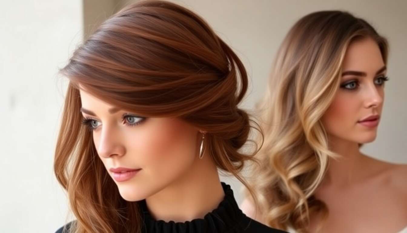 Coiffures tendance adaptées aux cheveux délicats