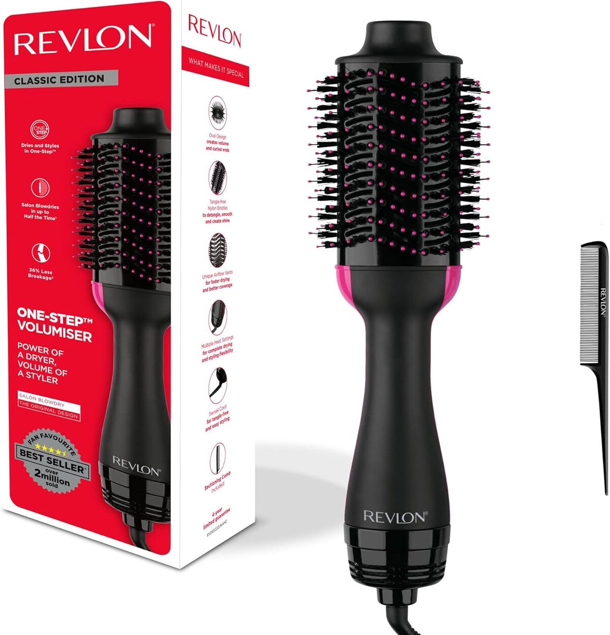 Avis Revlon RVDR5222 : la brosse soufflante révolutionnaire