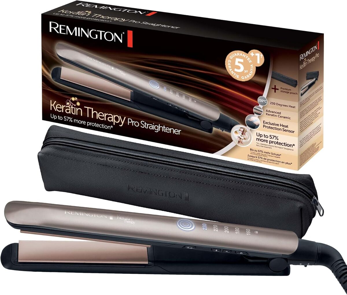 Lisseur Remington Keratin Therapy: performance et Soin