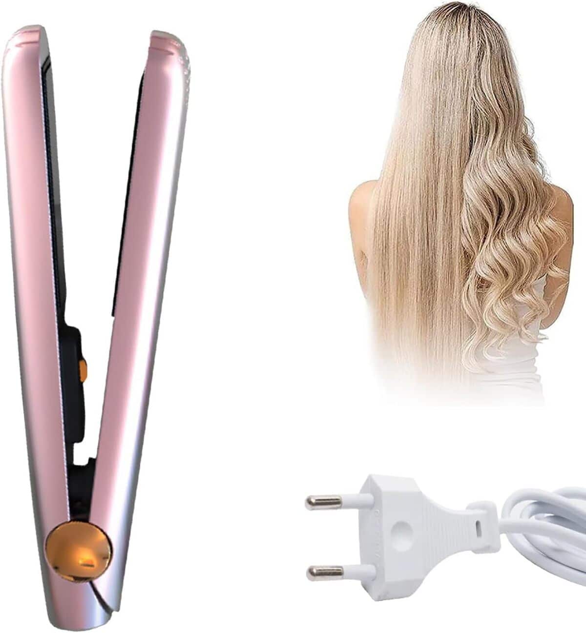 Mini lisseur 2 en 1 : idéal pour tous cheveux et voyages - Notre avis