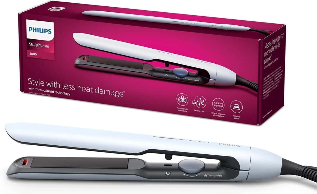 Test du fer à lisser Philips 5000 : performance et ThermoShield