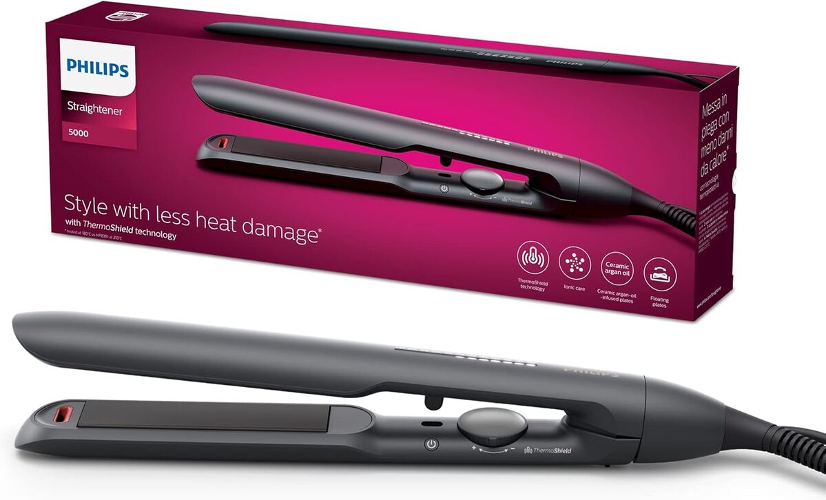 Test Philips série 5000 : fer à lisser ThermoShield