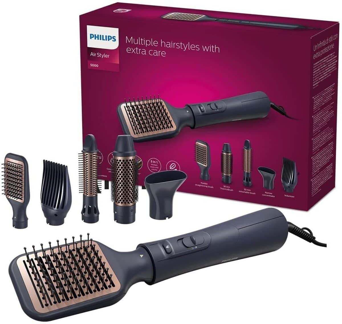 Test Philips série 5000 : la brosse soufflante multifonction en évaluation !
