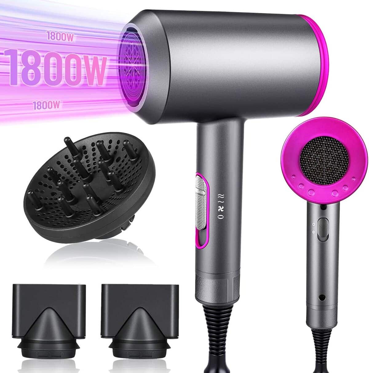 Test Sèche-Cheveux Ionique 1800W : efficacité et Confort au Quotidien