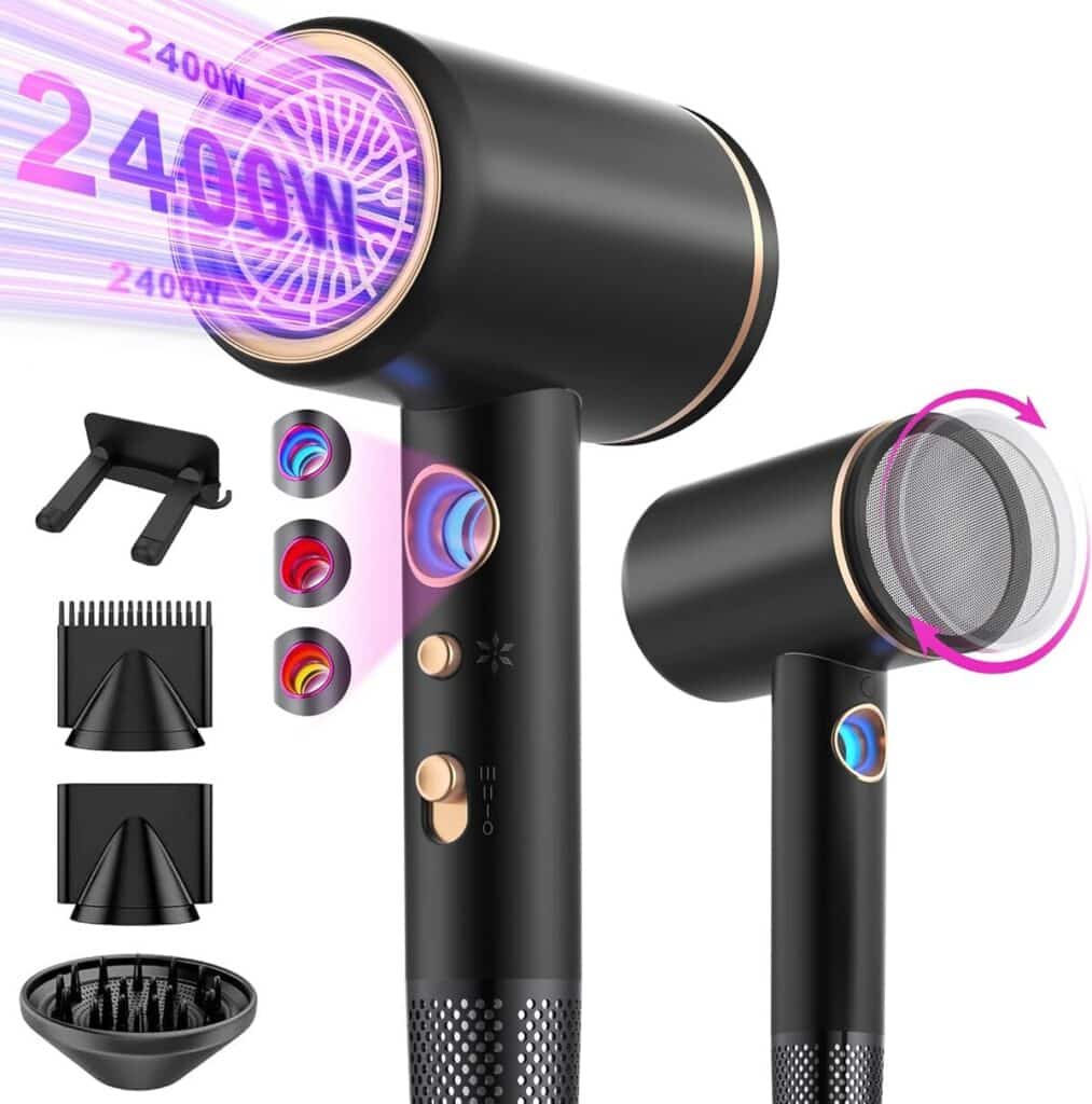 Test sèche-cheveux Tisoutec ionique : puissance et polyvalence