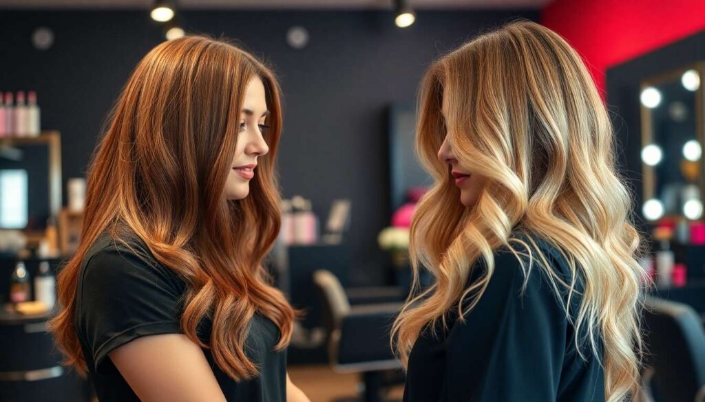 Passage du brun au blond : planifier une transition capillaire réussie