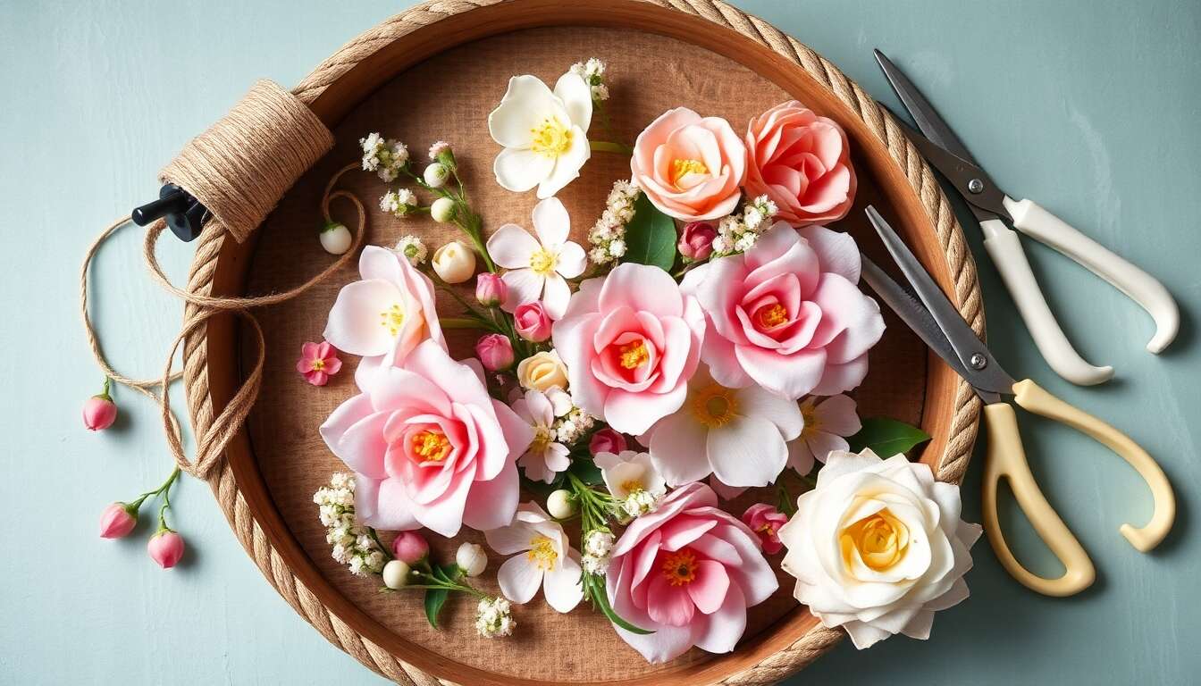 Couronnes florales : guide pour un style frais et naturel
