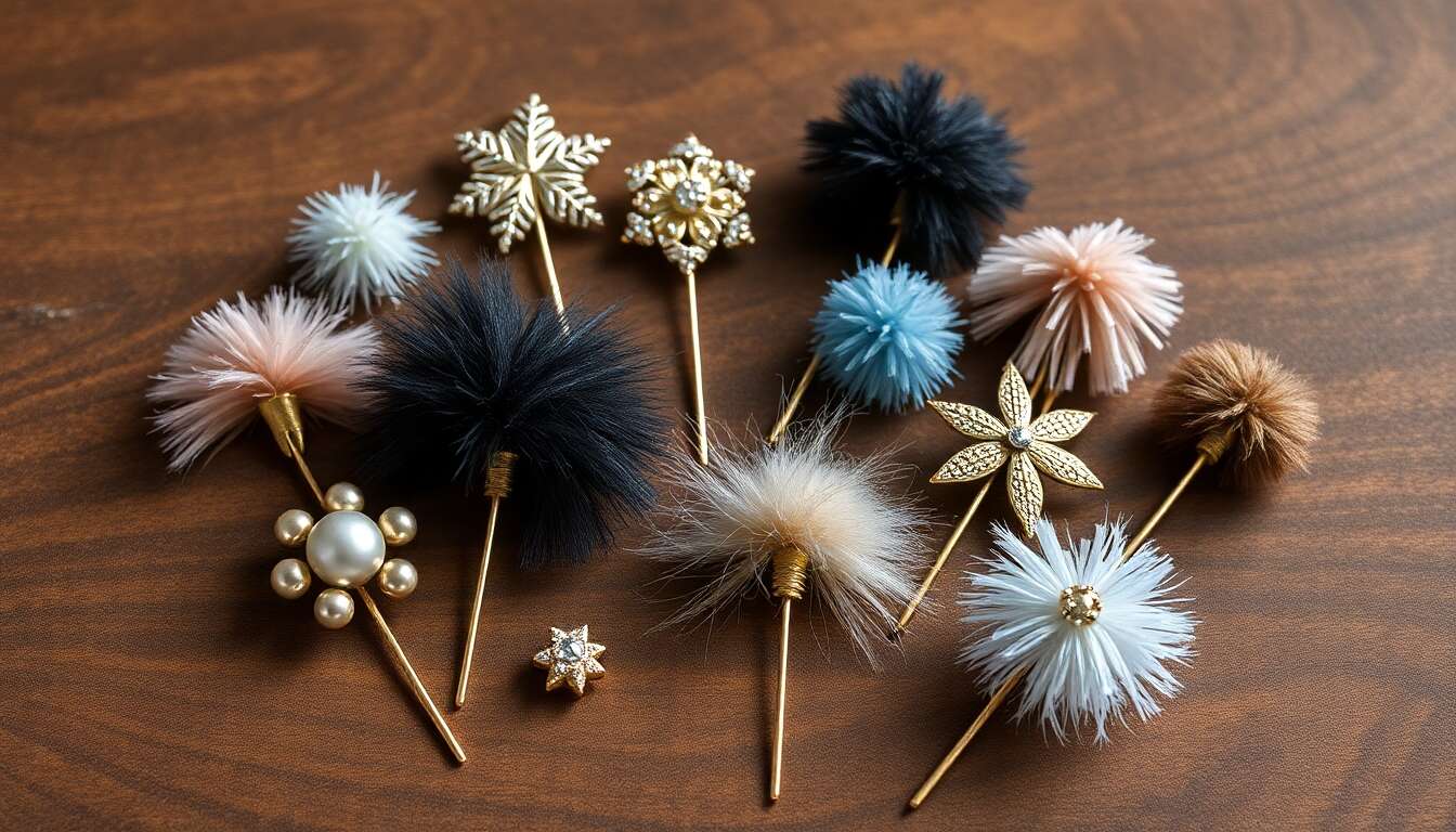 Pinces à cheveux décoratives : ajouter du flair à votre look