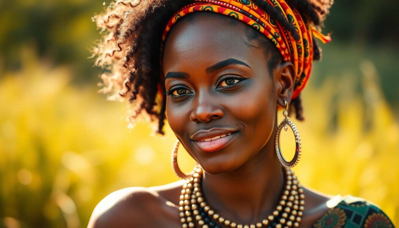 Coiffures ethniques et bijoux traditionnels revisités