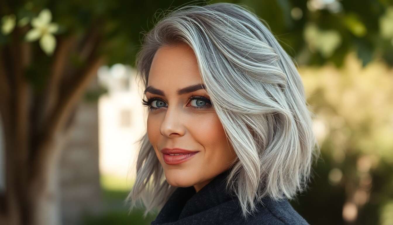 Choisir une coiffure qui sublime les cheveux gris Choisir une coiffure qui sublime les cheveux gris