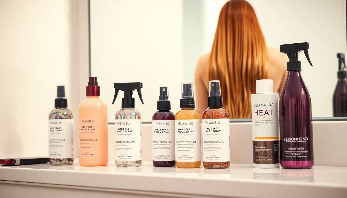 Sprays protecteurs de chaleur : top 5 pour des cheveux en santé