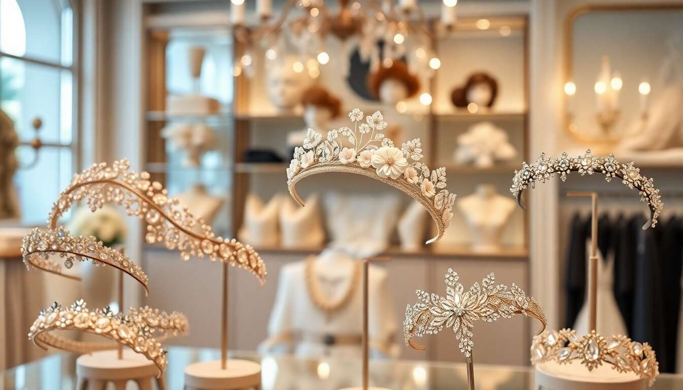 Tendances des bijoux de tête pour mariages