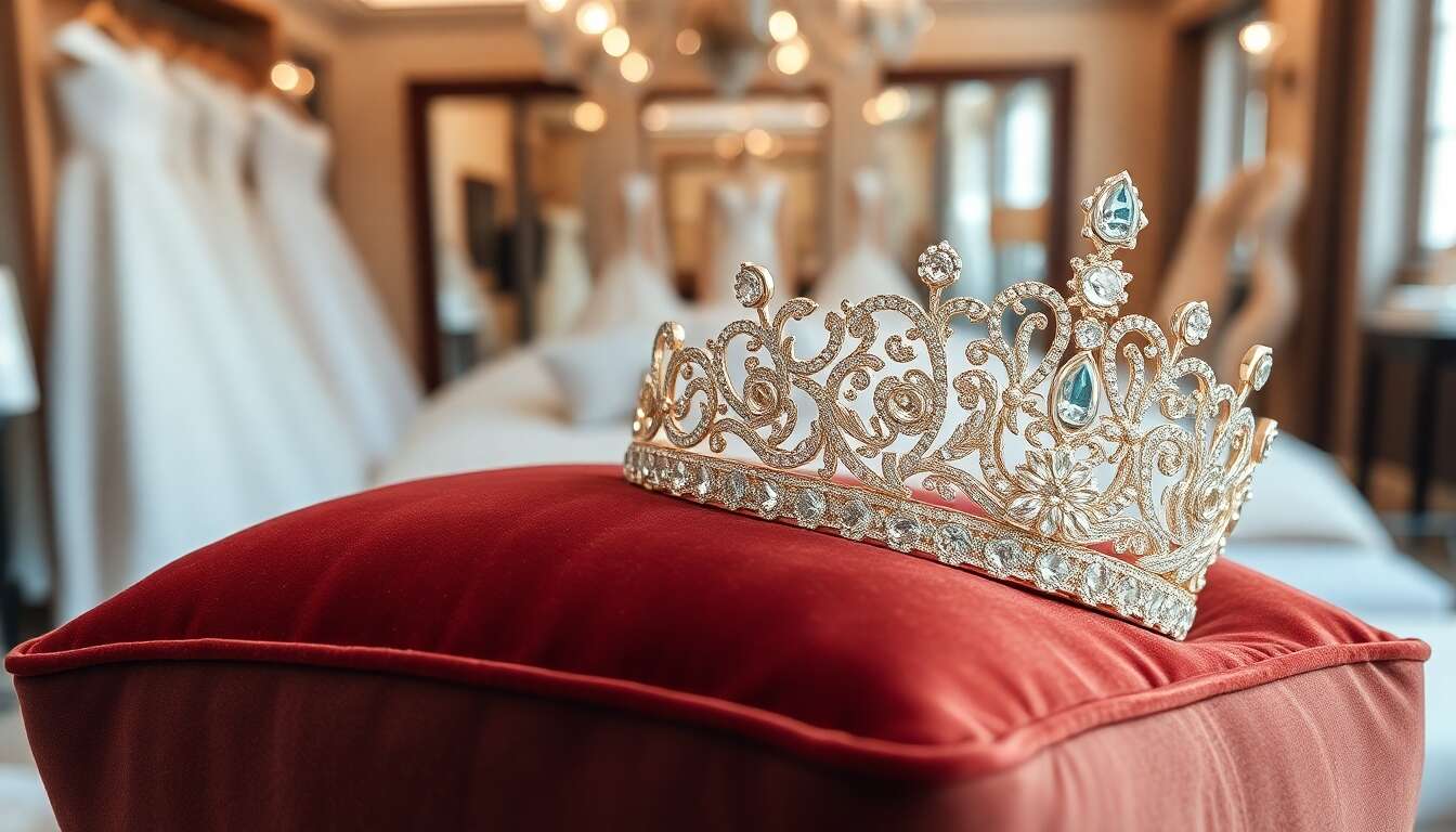 Diadèmes et couronnes : l'élégance intemporelle