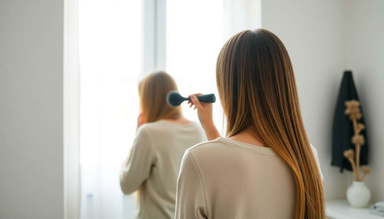 Comprendre son type de cheveux lisses