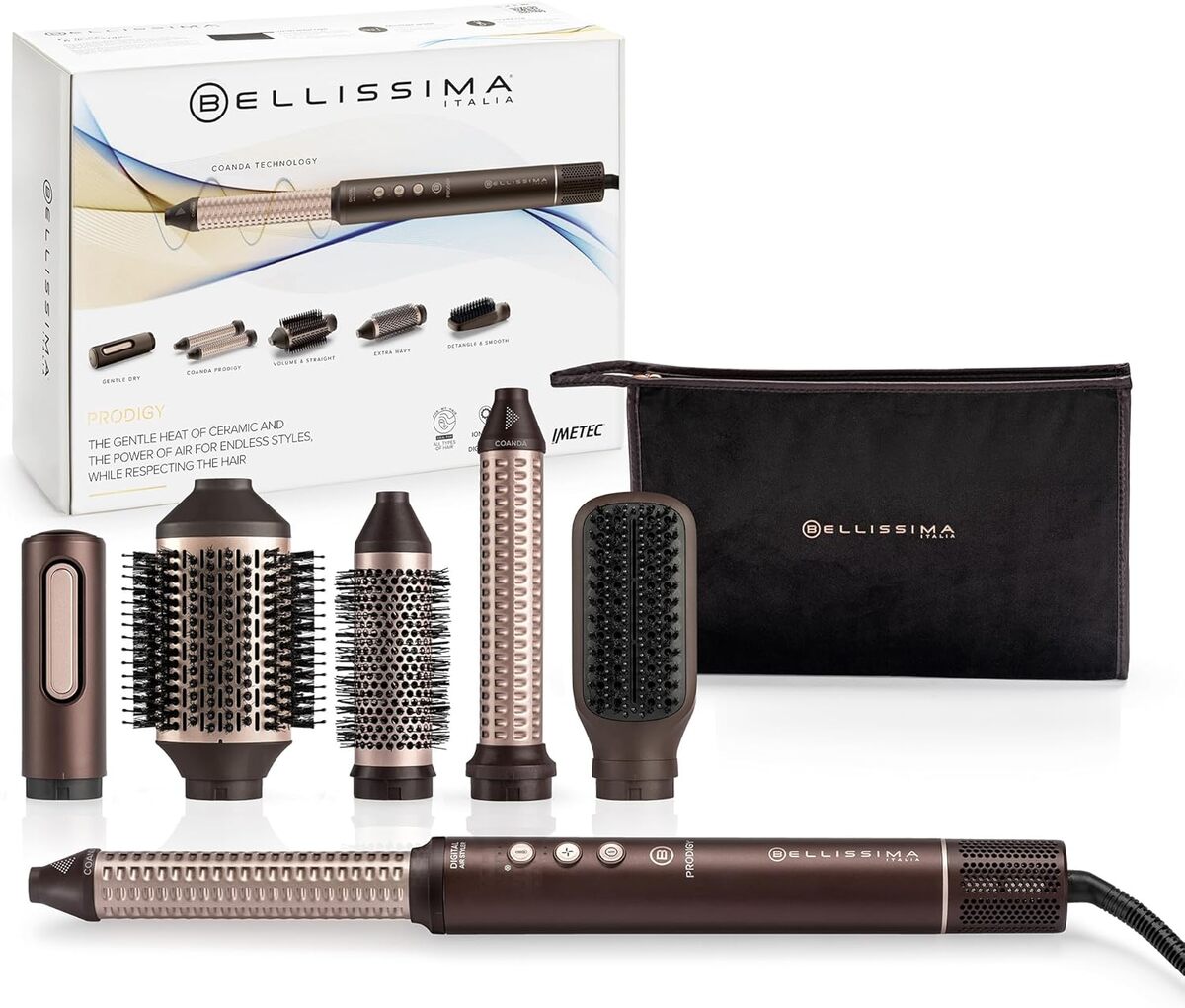 Test Bellissima Brosse Styler Prodigy 1200W : coiffure parfaite ?