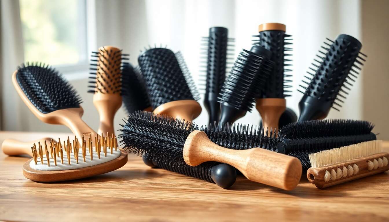 Sélection des meilleures brosses pour des boucles parfaites