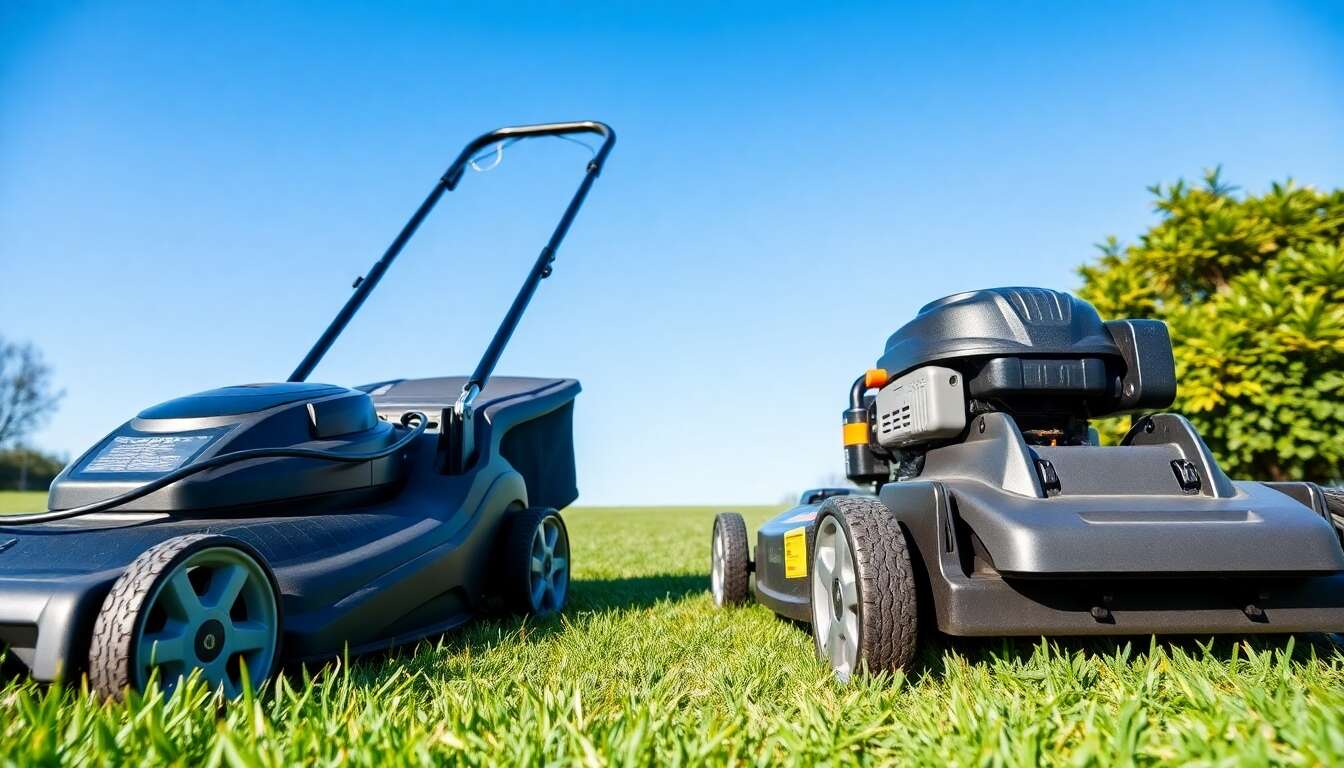 Différences entre tondeuses électriques et thermiques Différences entre tondeuses électriques et thermiques