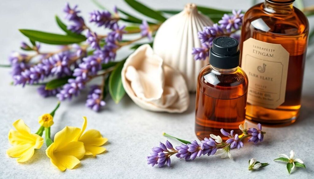 Huiles essentielles : secrets pour des cheveux éclatants