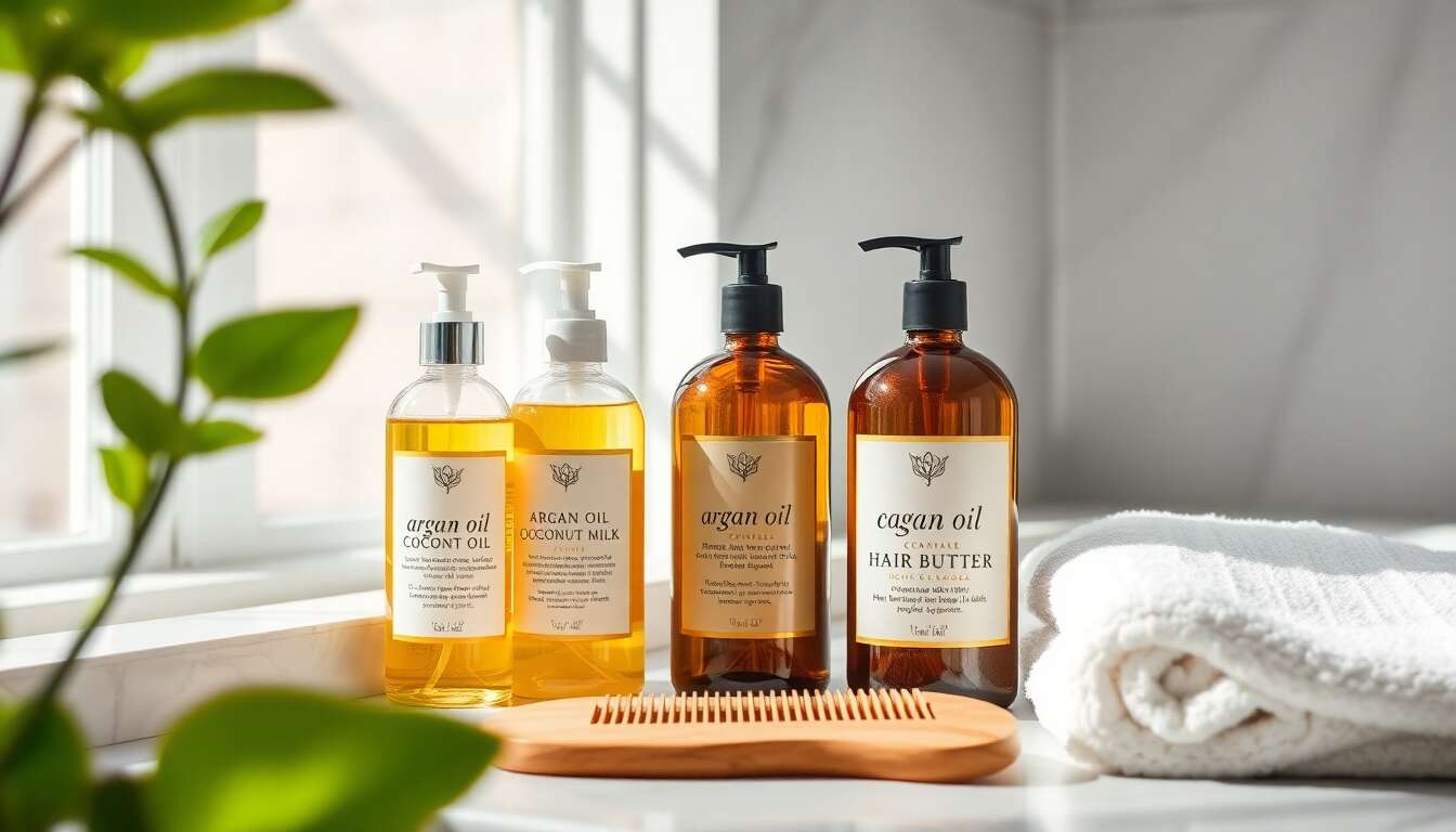 Ingrédients naturels pour des cheveux de rêve