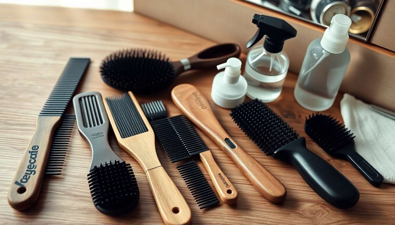 Démêlage sans casse : outils et méthodes pour cheveux fournis