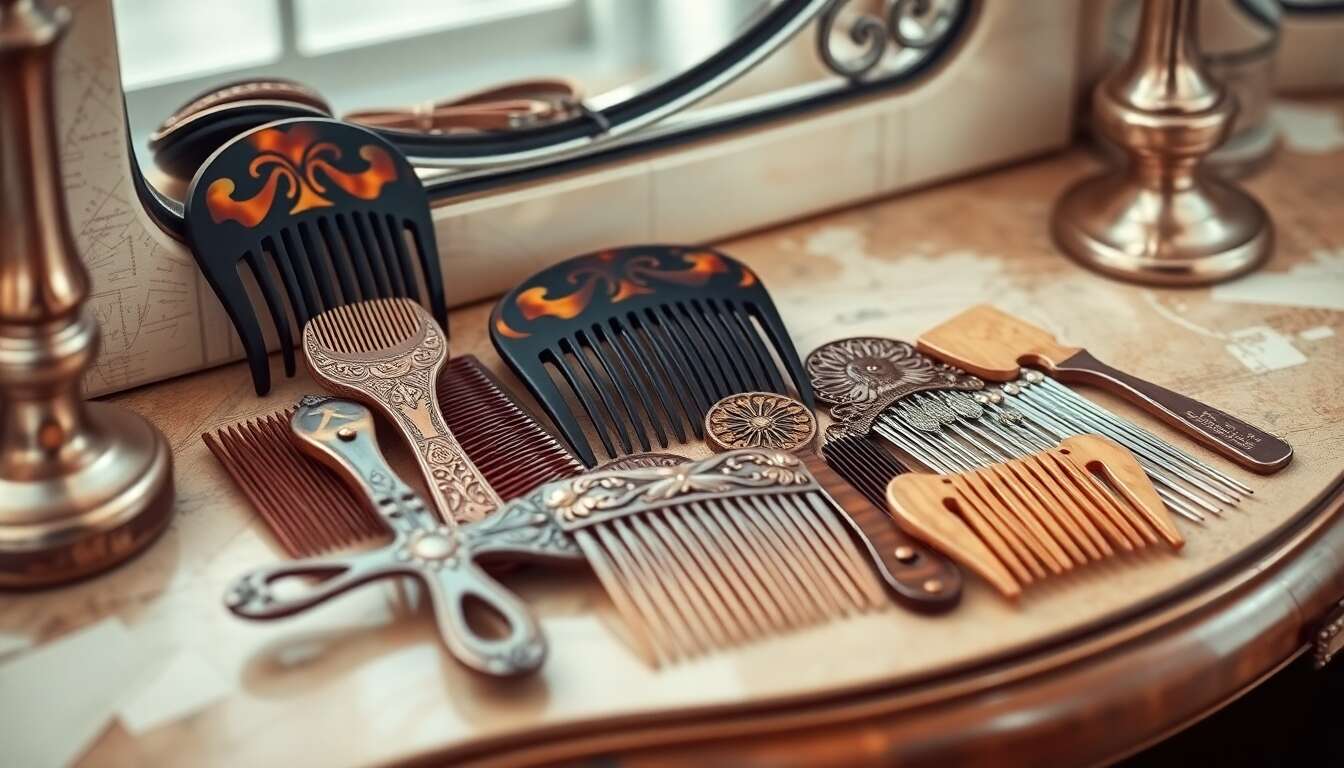 Le renouveau des peignes vintage dans la mode actuelle