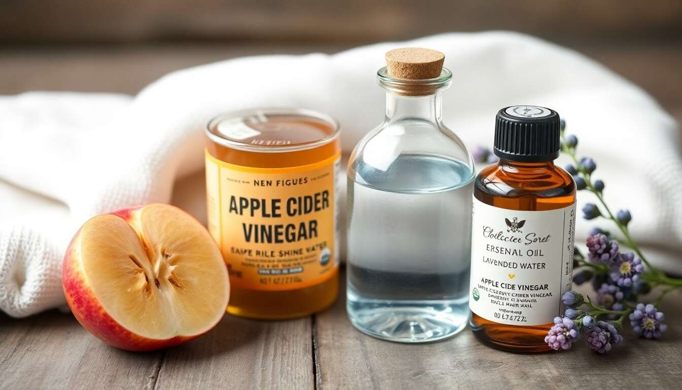 Vinaigre de cidre : astuce brillance pour des cheveux ternes