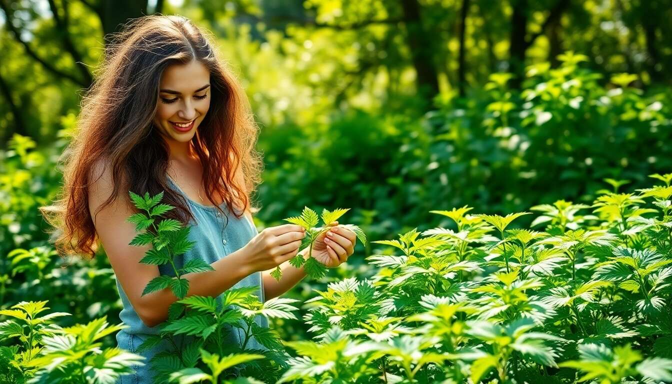 Utiliser l'ortie pour combattre la perte de cheveux